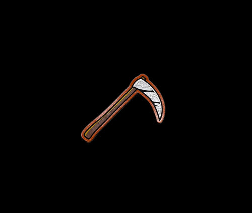 Painted Leather Scythe